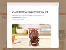 Tablet Screenshot of oetker.be