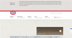Desktop Screenshot of oetker.dk