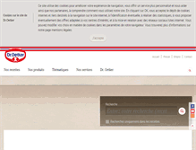 Tablet Screenshot of oetker.fr