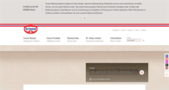 Desktop Screenshot of oetker.at